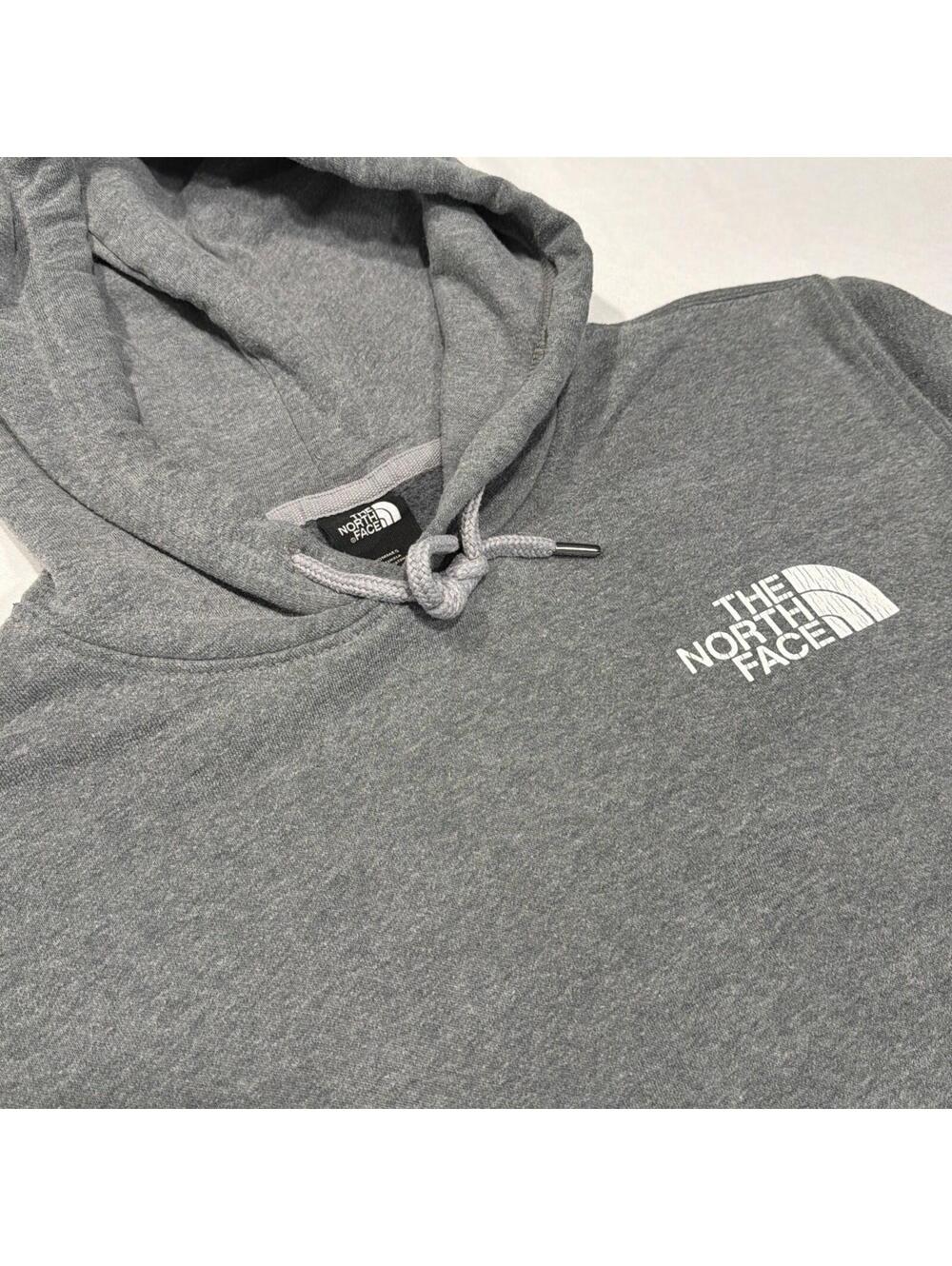 North Face Gray Pull Over Hoodie Men’s Size L 062026 I475T18